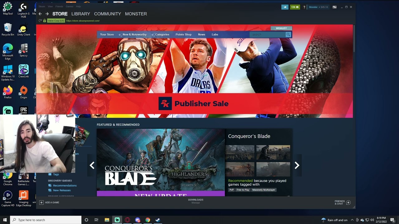 moistcr1tikal Twitch Stream Feb 12th, 2022 [Games + Demos]