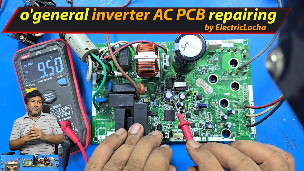 o'general inverter AC PCB repairing