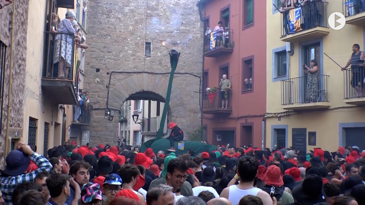La Patum 2025. Passada de dissabte