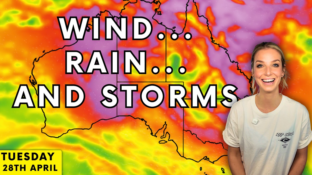 Thunderstorms, Gale Force Wind, and  Persistent Rain | Daily Weather Forecast Australia