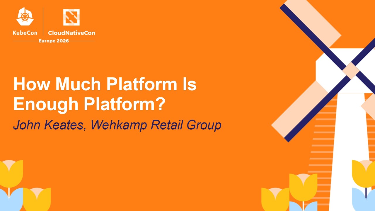 Сколько платформы достаточно? &mdash; Джон Кейтс, Wehkamp Retail Group