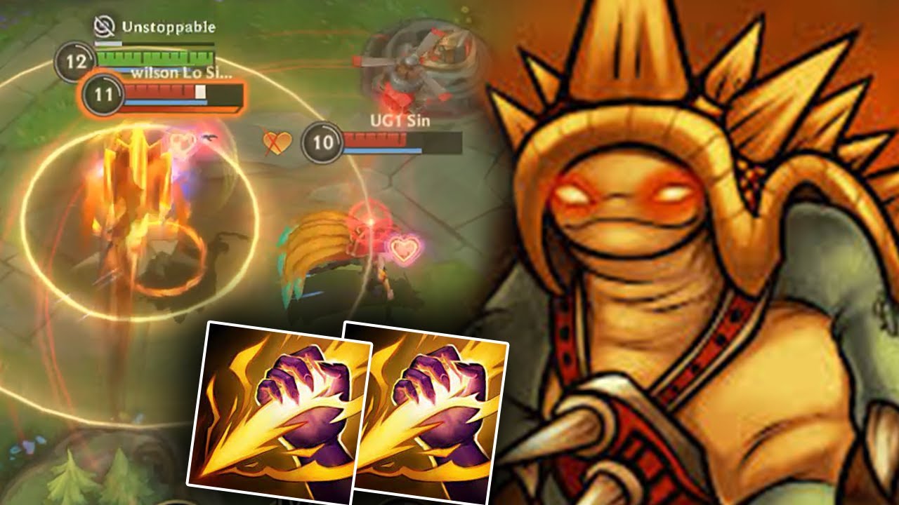 Wild Rift Rammus Jungle Gameplay in Season 12 (Build & Runes)
