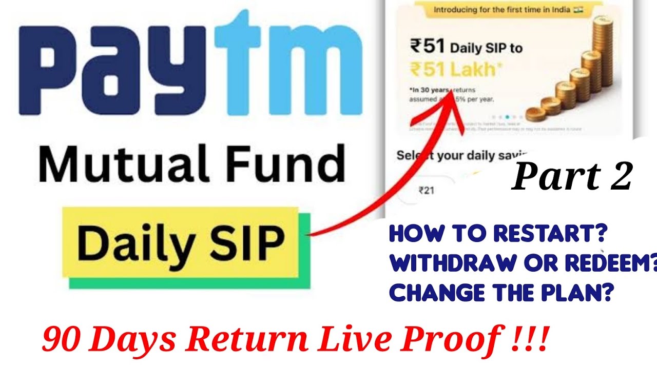 📈 Paytm Mutual Fund Daily SIP Explained in Tamil 😊 | ₹21 to ₹21 Lakhs Plan? | 90 Days Return? Part 2