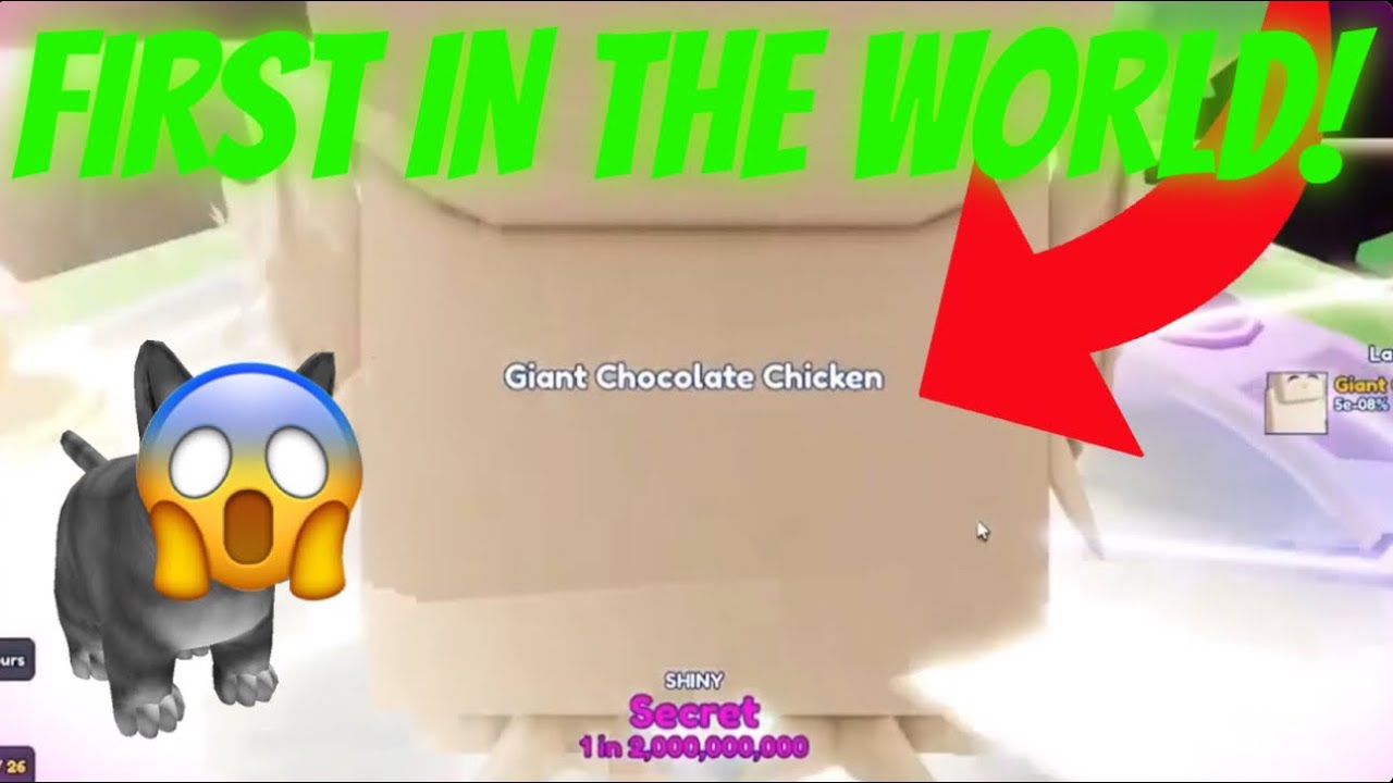 I HATCHED THE FIRST EVER SHINY GIANT CHOCOLATE CHICKEN (BGSI)