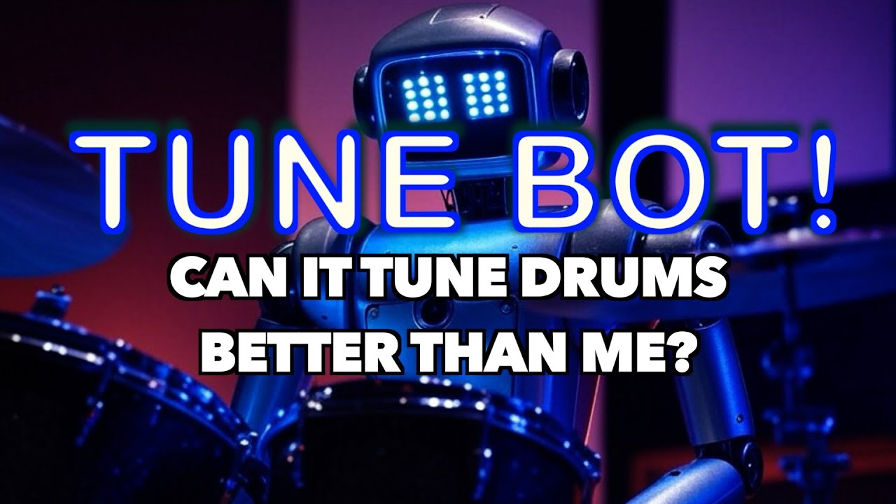 HOW To Use A Tune Bot!? #tuningdrums