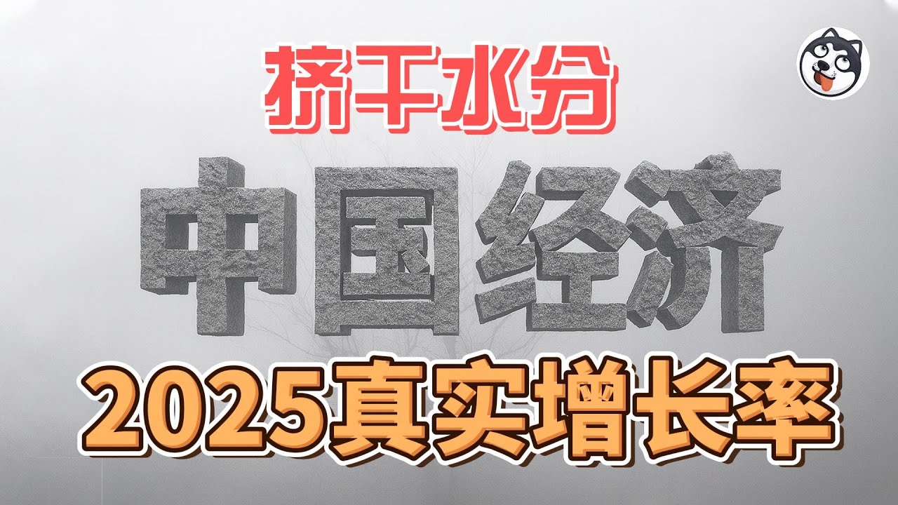 致盲下的中國GDP真相：哈寧缺口爆表！電力飆、投資崩、出口注水與資本外逃，真實增長或落至-1.3%至1.5%，官方數據可信嗎