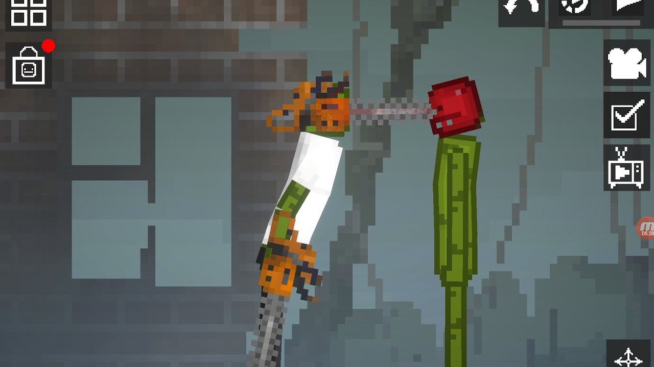 ¿Cómo Hacer A Chainsaw Man En Melon Sandbox?