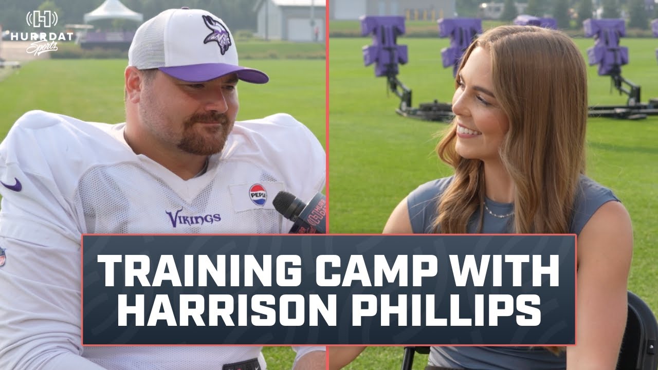 Harrison Phillips Enters Year 8 in NFL | Training Camp Interview
