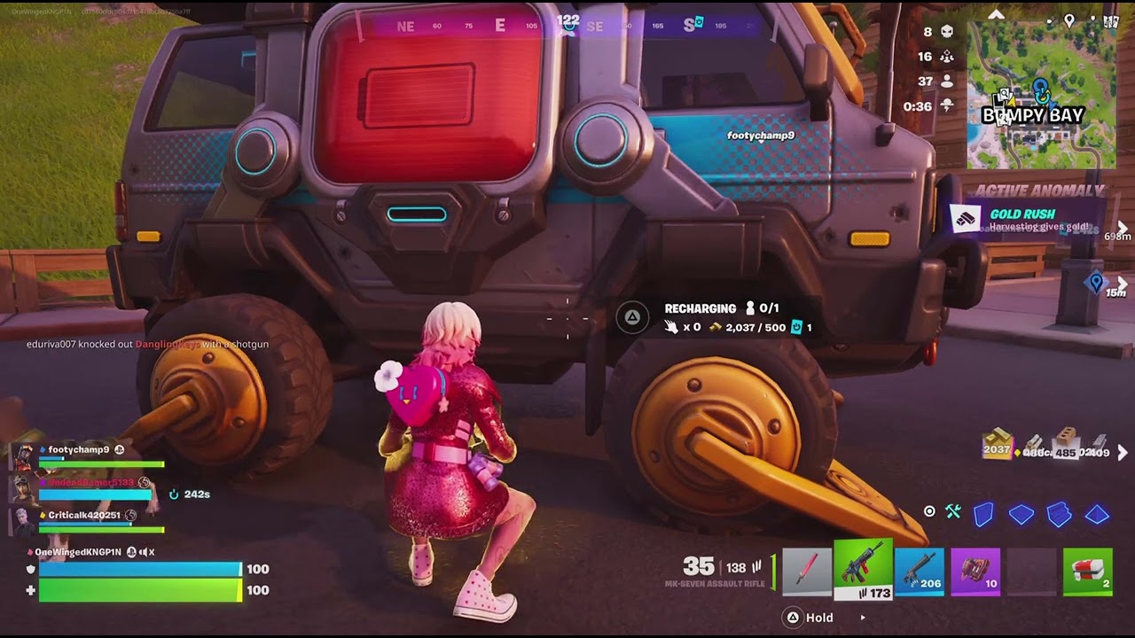 Vehicle Explosion Kill on Squads