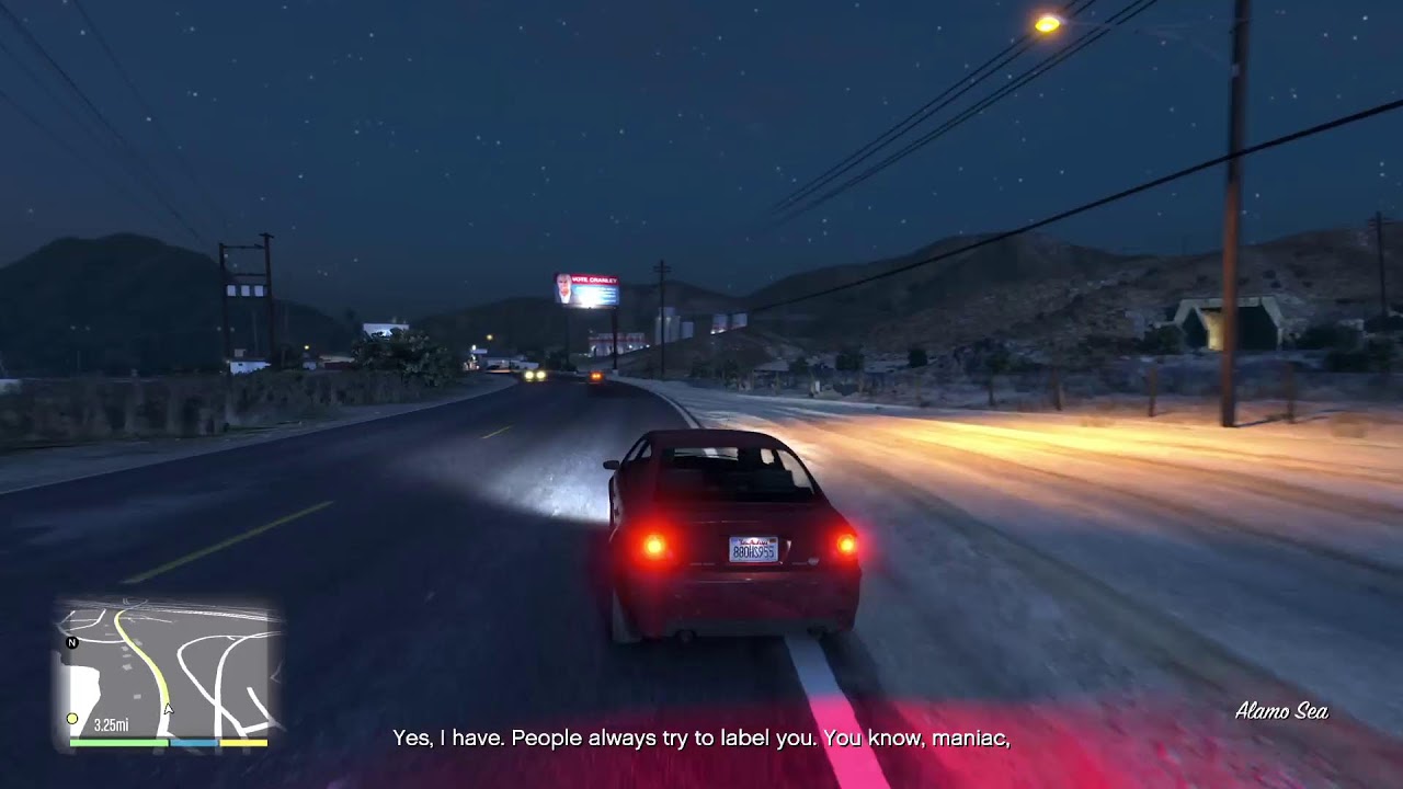 Grand theft AUTO 5 gameplay follow