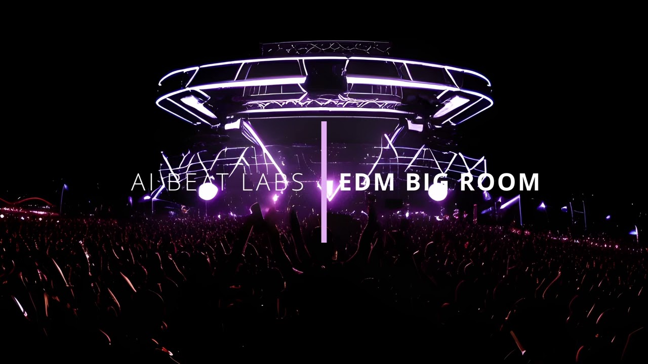 EDM BIG ROOM HER FAVORITES - 100% AI GENERATED MUSIC - MIX FOR STUDY, RELAXING & WORK - 1 HOUR