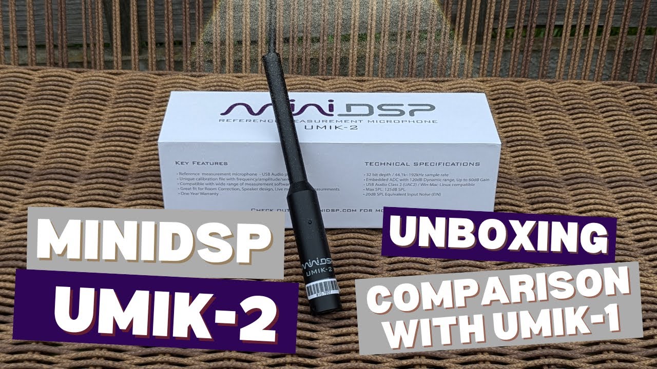 MINIDSP UMIK-2 unboxing