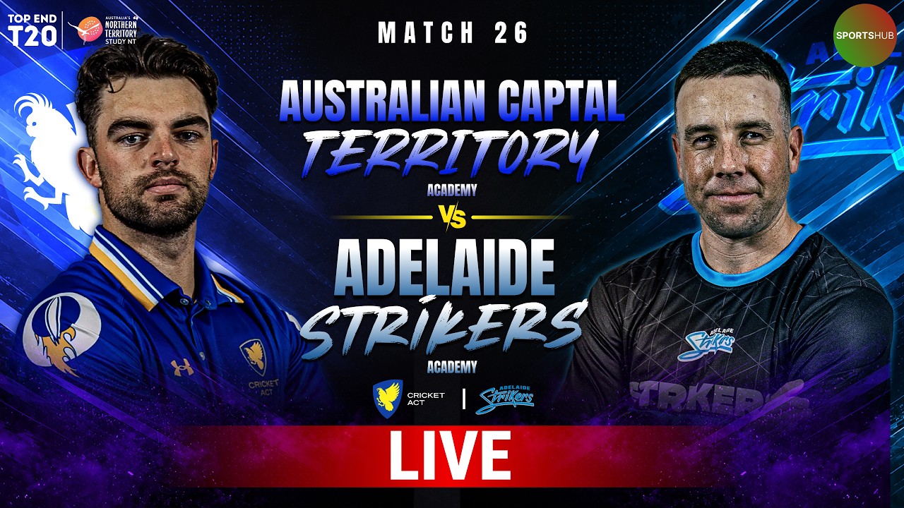 LIVE | ACT Comets vs Adelaide Strikers | Match 26 | Top End T20 2026 🏏🔥| ZP1K
