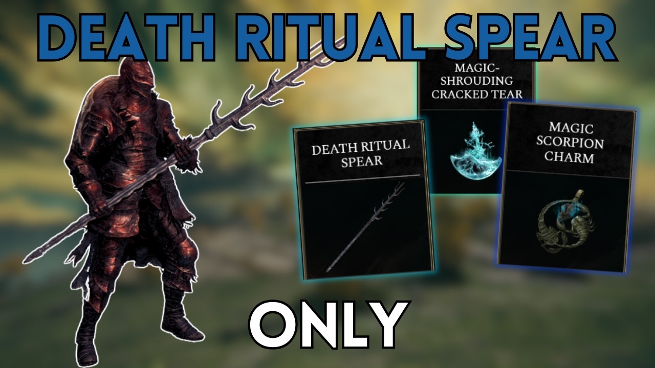 Using the Death Ritual Spear to BREAK Elden Ring
