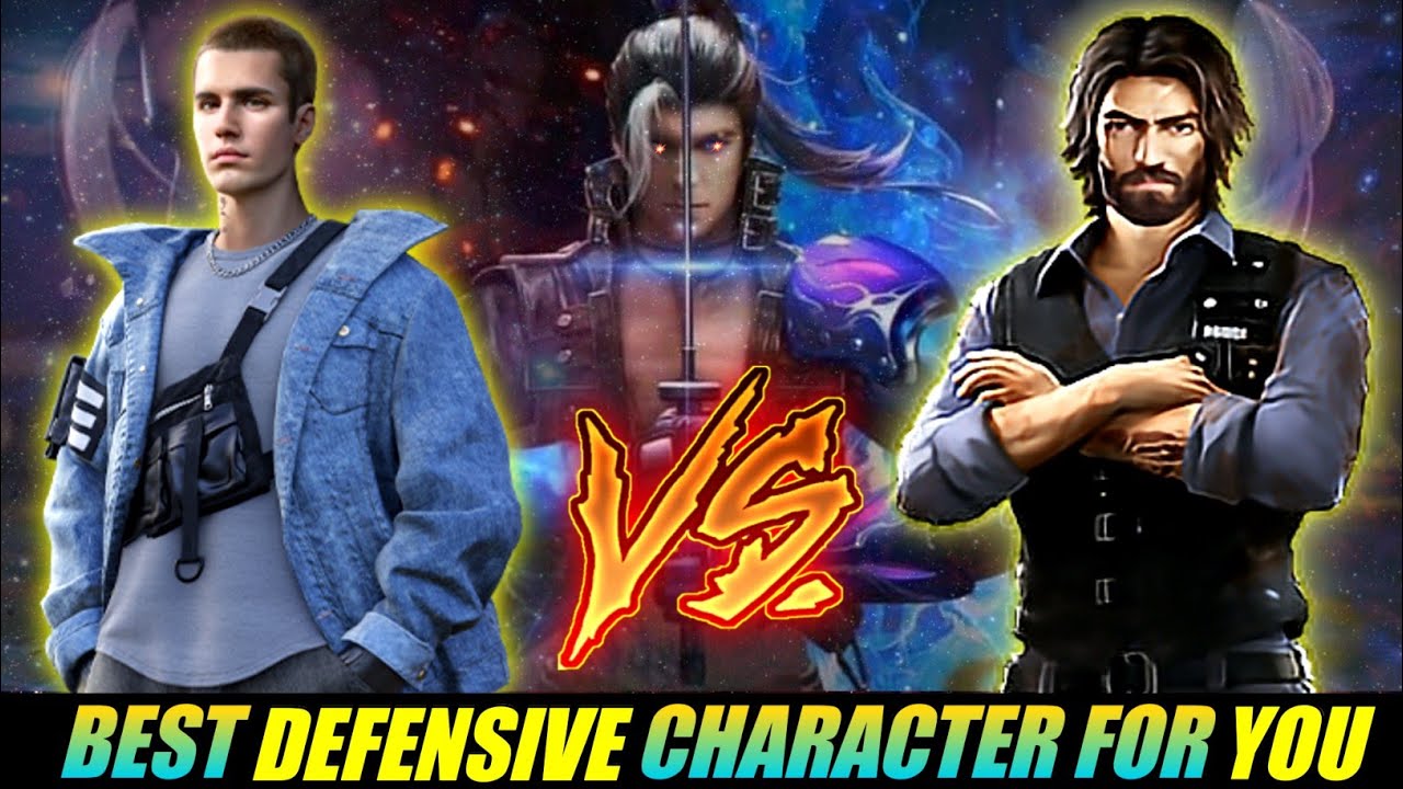 J.BIEBS VS ELITE ANDREW || Best defensive character in free fire || Best character for you !!!