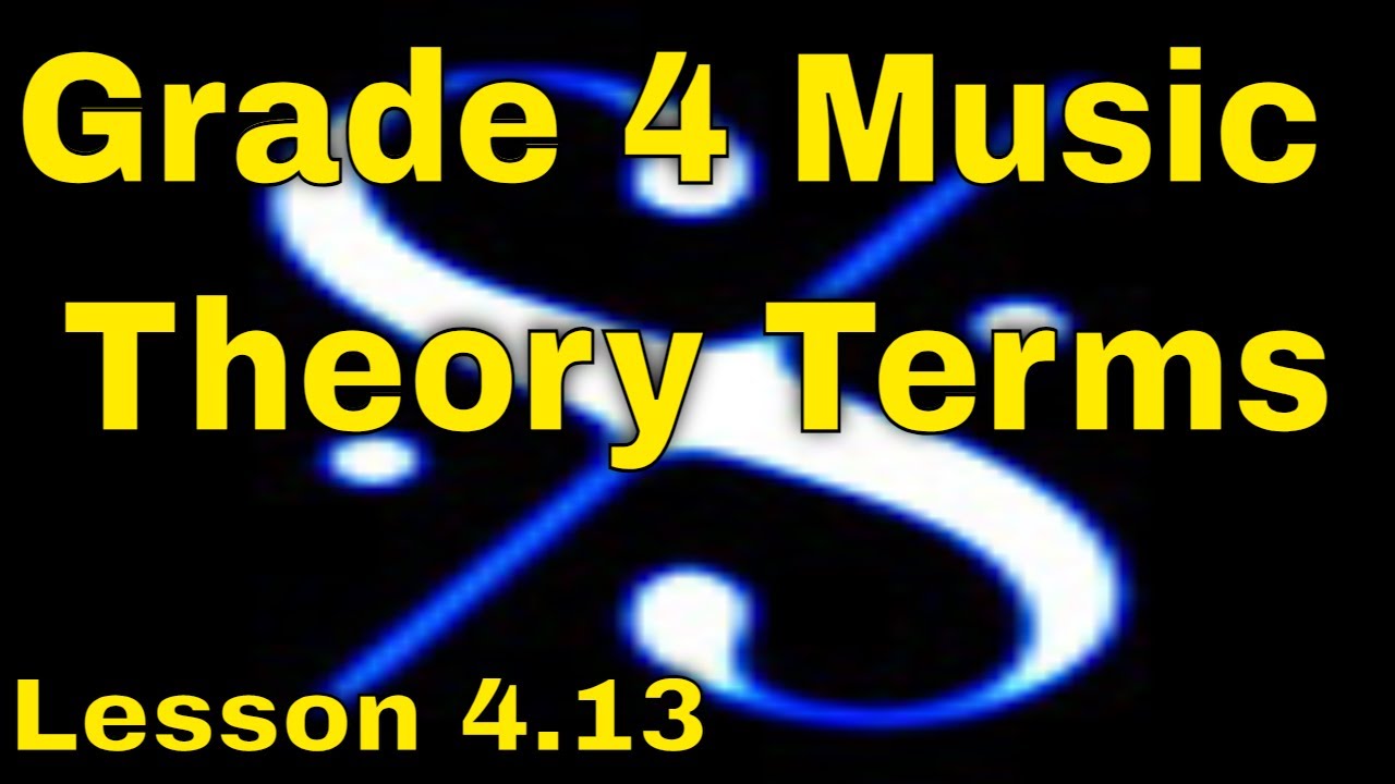 -🎼Grade 4 Music Theory - Musical Terms ( Italian and French) -  Lesson 4.13