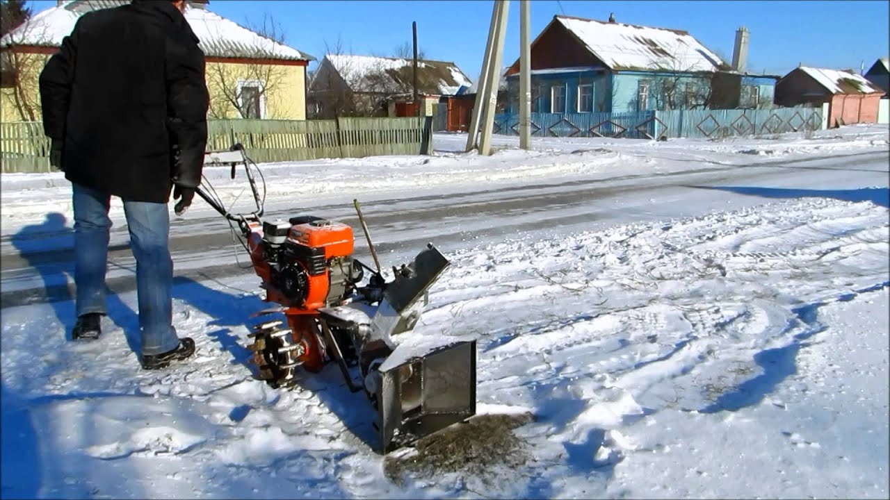Самодельный снегоуборщик