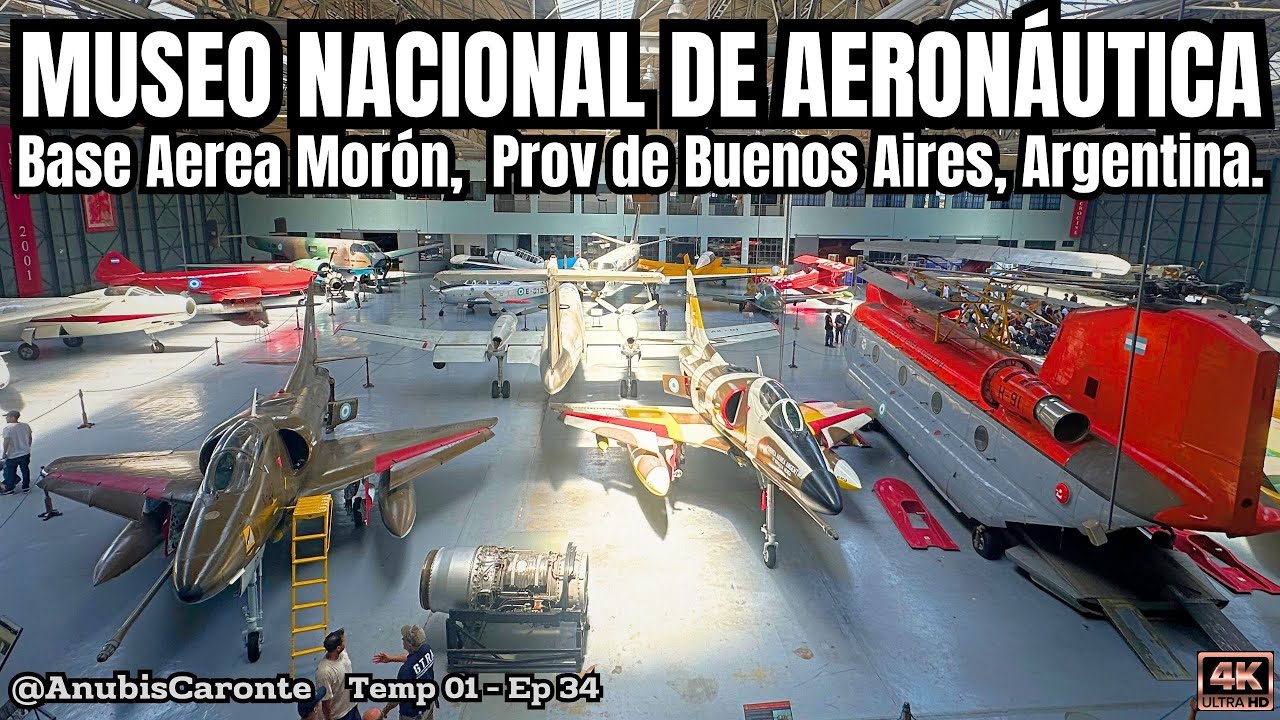 Recorrido completo en 4k del Museo Nacional de Aeronáutica!