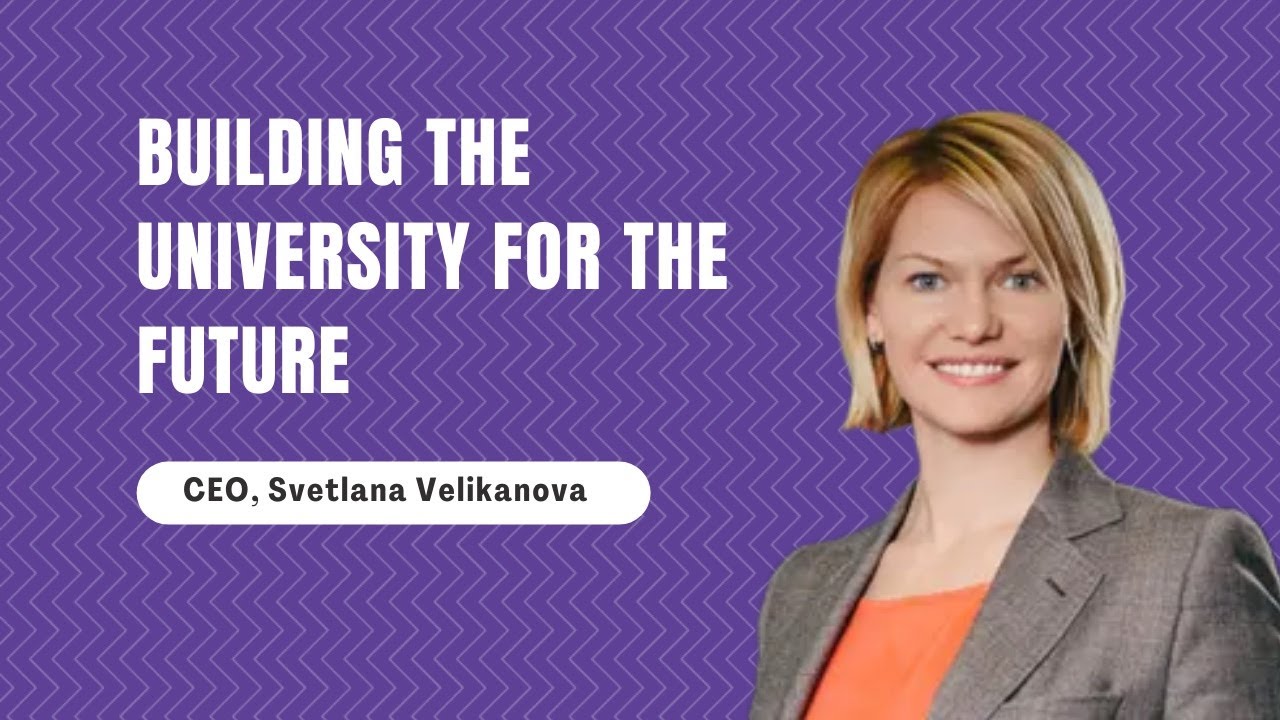 Building The University for the Future | Interview with Harbour Space CEO, Svetlana Velikanova