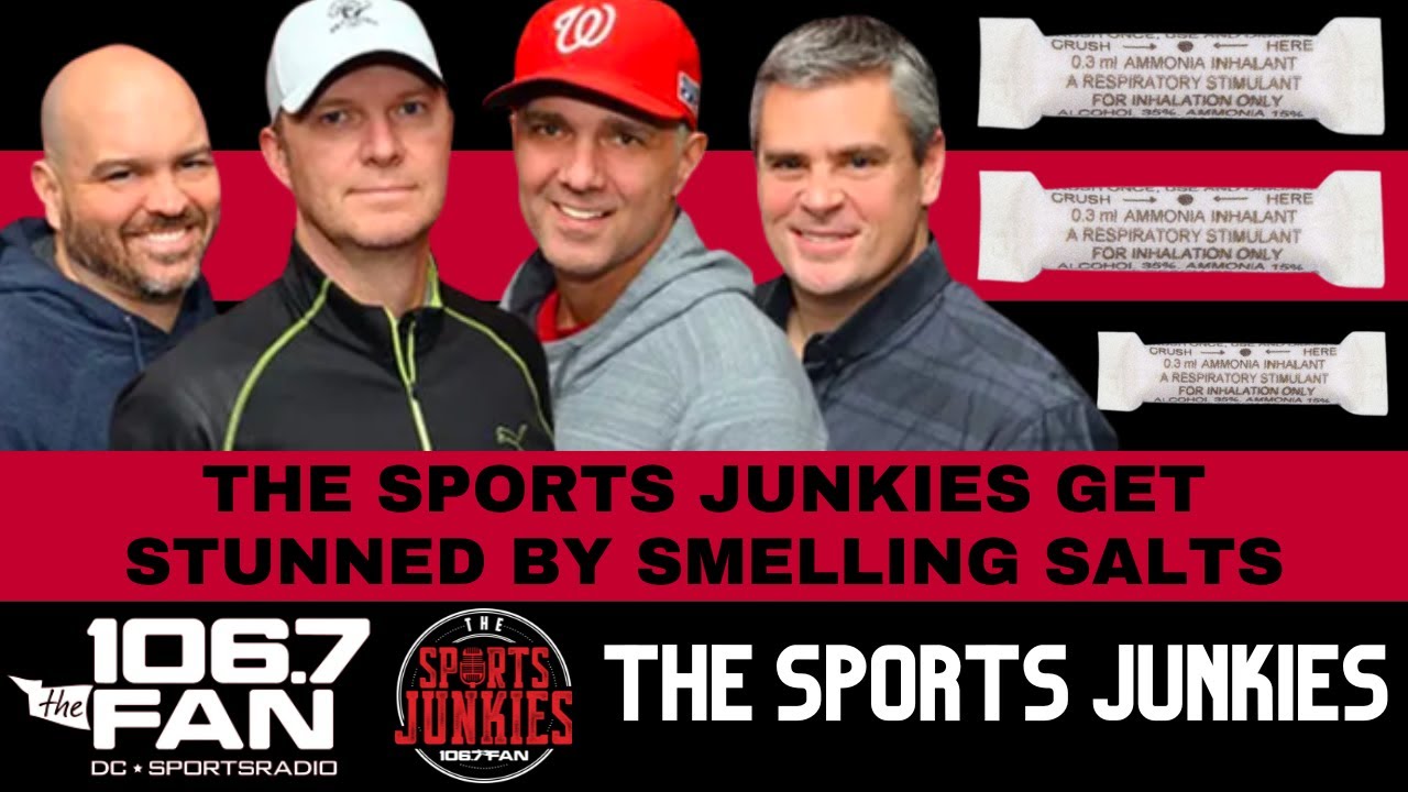 Junkies Try Smelling Salts | Sports Junkies