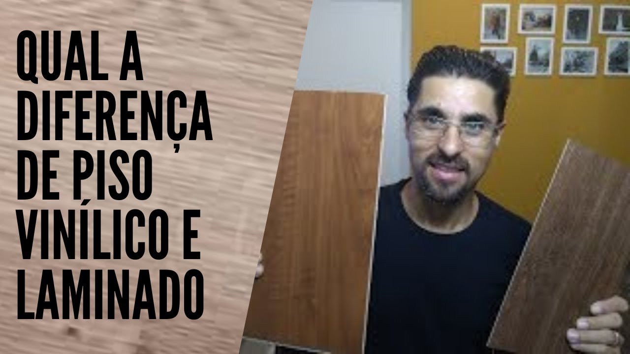QUAL A DIFERENÇA DE PISO VINÍLICO E LAMINADO //Eliel Carlos//