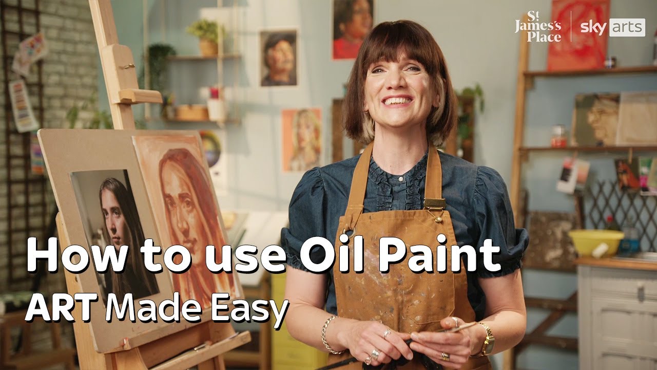 How To Use Oil Paint | SJP x Sky Arts presents Art Made Easy