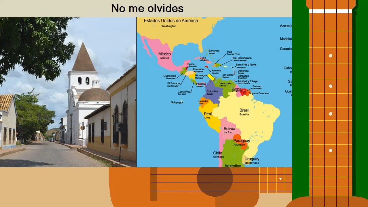 No me olvides - En cuatro venezolano - En Si menor (8 acordes)