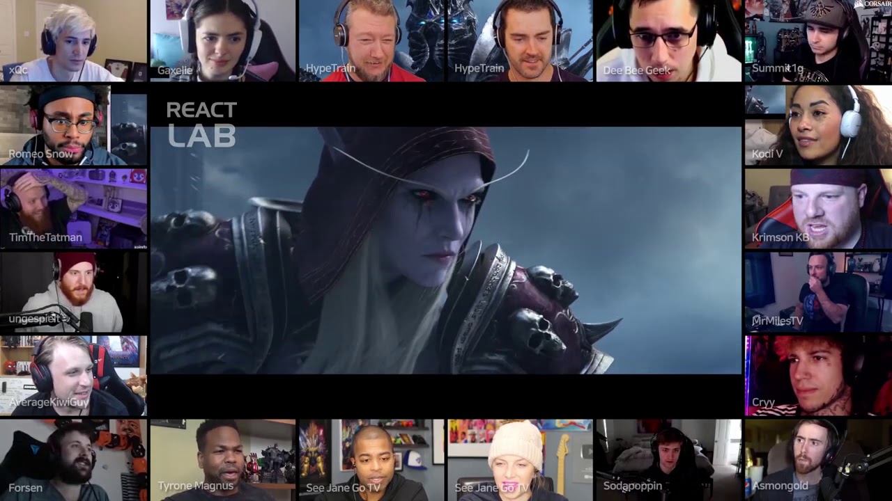 W.O.W - Shadowlands Cinematic Trailer Reactions Mashup! 2019