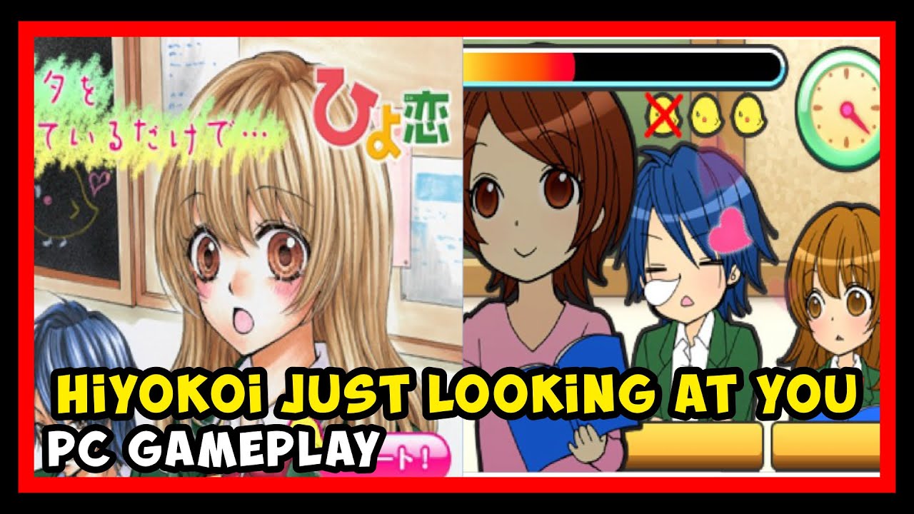 Hiyokoi Just From Looking At You [ひよ恋 アナタを見ているだけで] (PC/Browser) Gameplay