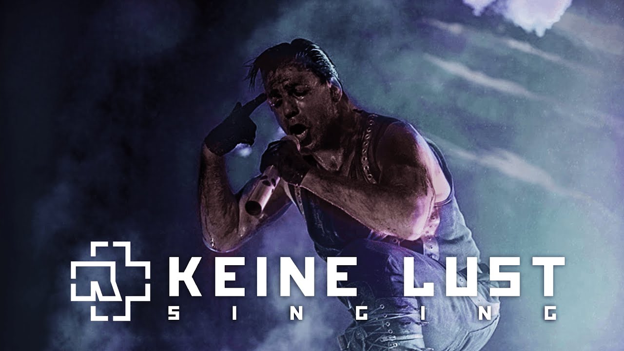 Rammstein - Keine Lust Singing (2004-2017)