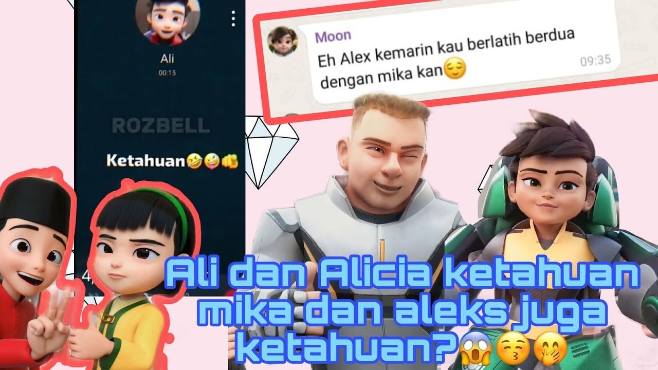 Ali dan Alicia ketahuan? Mika dan aleks juga ketahuan?🫢😌😱 // Ejen Ali dubbing