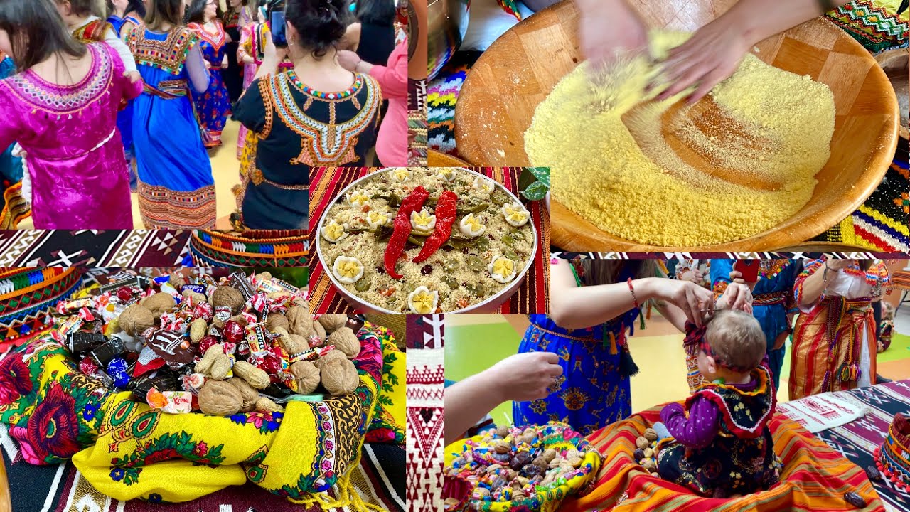 Célébration, Rituels de Yennayer, Chants Traditionnels, Ateliers de Cuisine, Ambiance agréable♥️