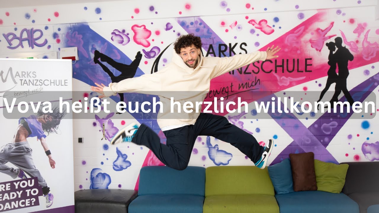 Vova hei&szlig;t euch herzlich willkommen bei Marks Tanzschule