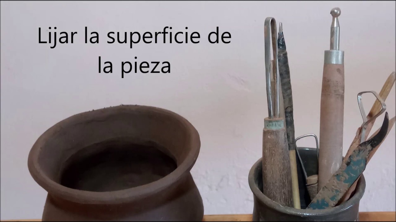 Lijar la superficie de la pieza.
