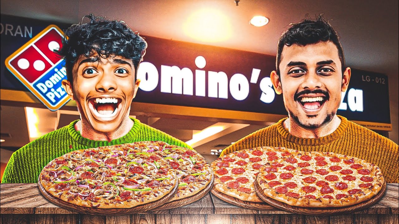 රු 750 Pizza Challenge  | @Mr.Gaiyaaa