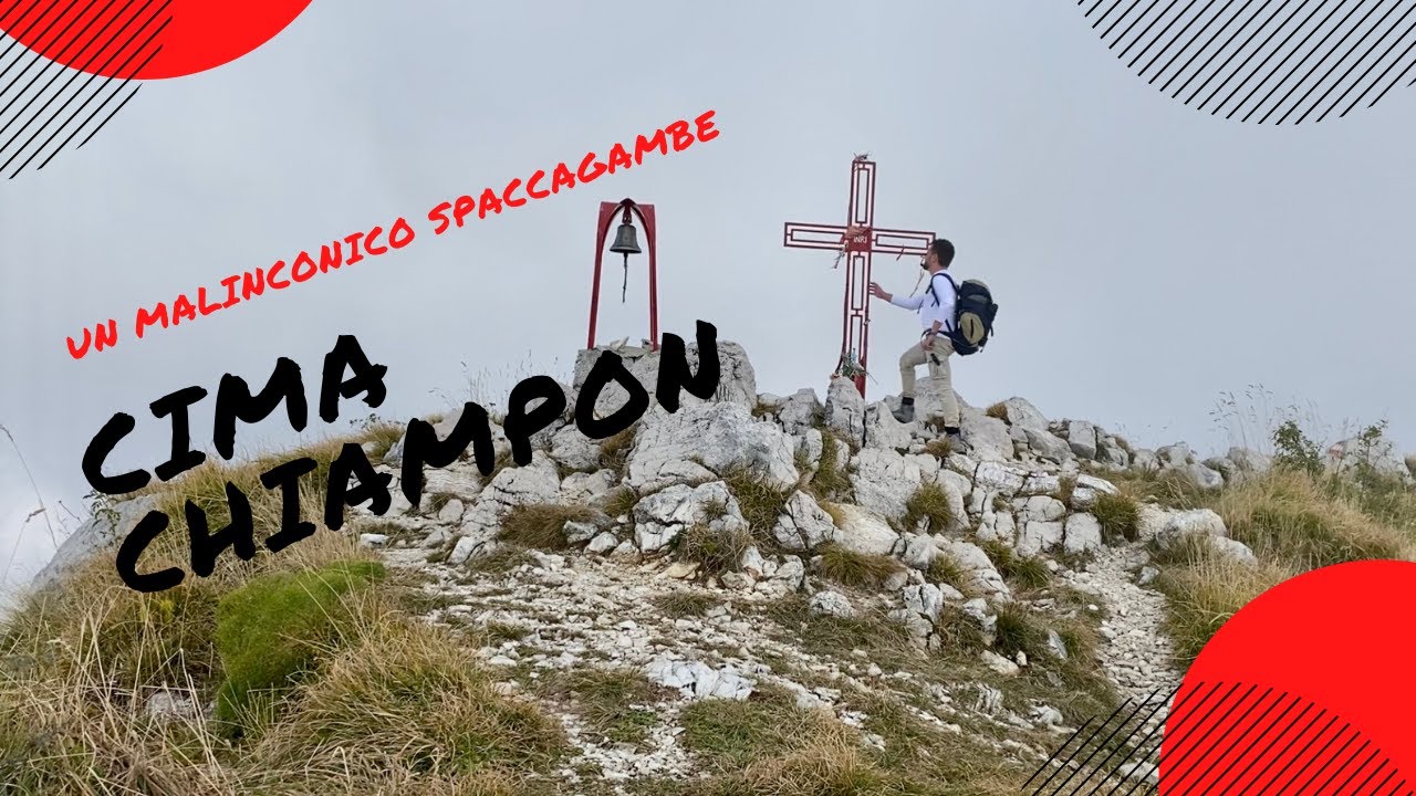 Cima Monte Chiampon - Un malinconico spaccagambe