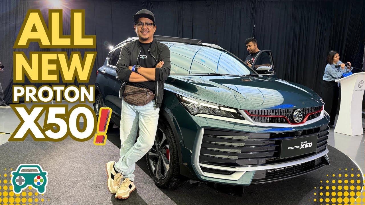 INI DIA ALL NEW PROTON X50,KINI DENGAN 1.5L TURBO 4 SILINDER! 🔥