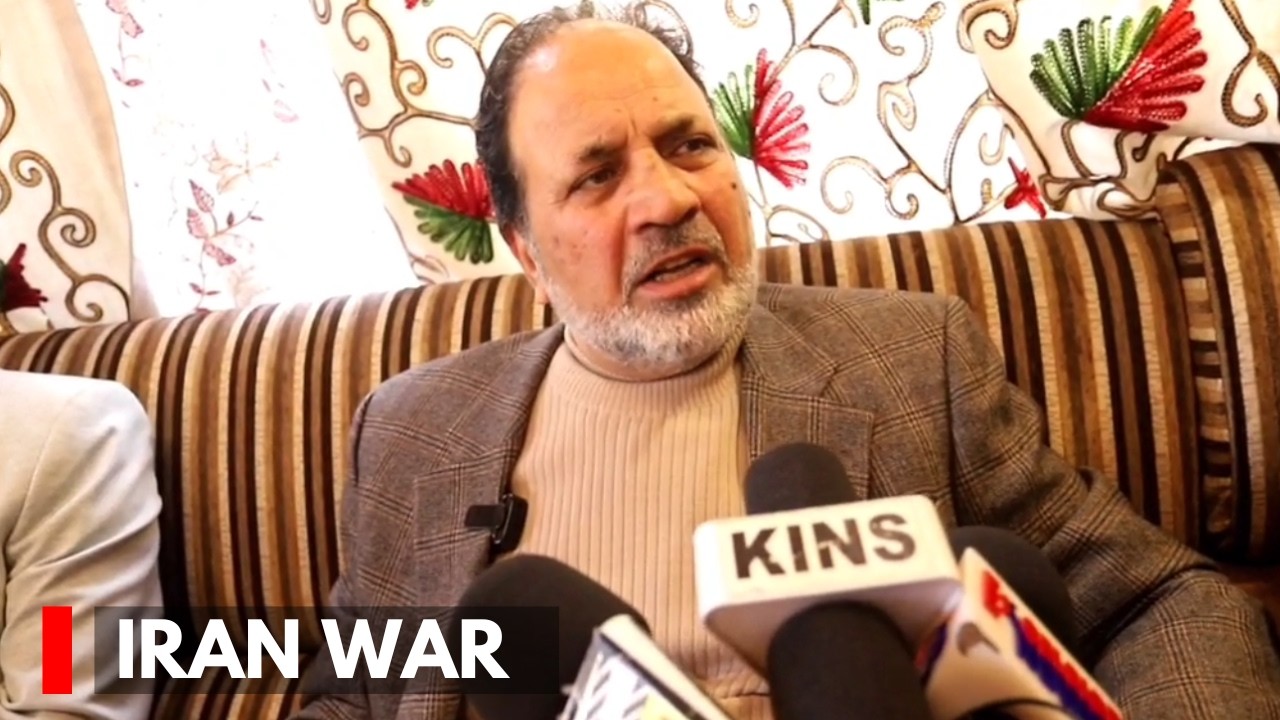 NC MLA Javid Beig Appeals For Peace In Gulf Region