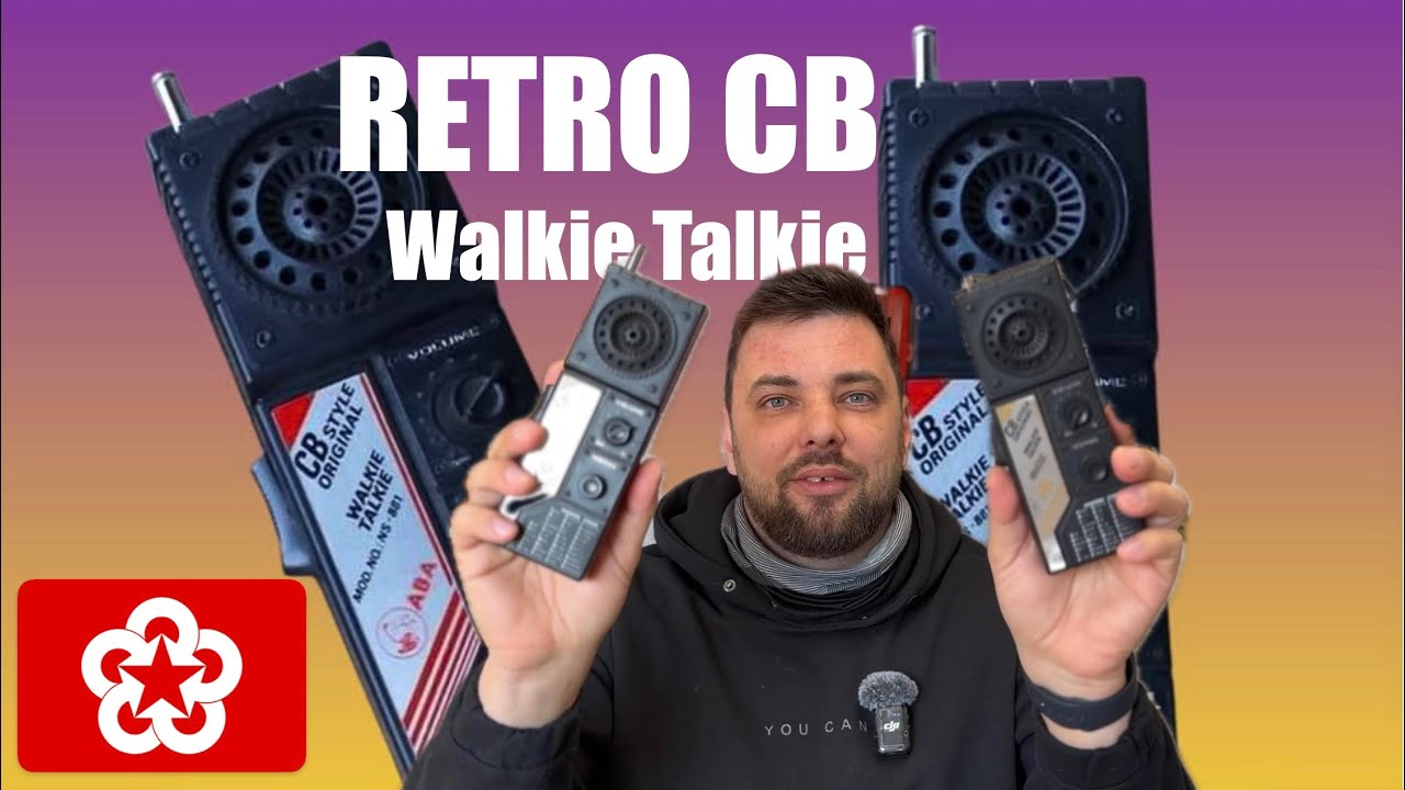 RETRO 🎞️ CB  Walkie Talkie a KGST piacról - NS881🎙️ 📻