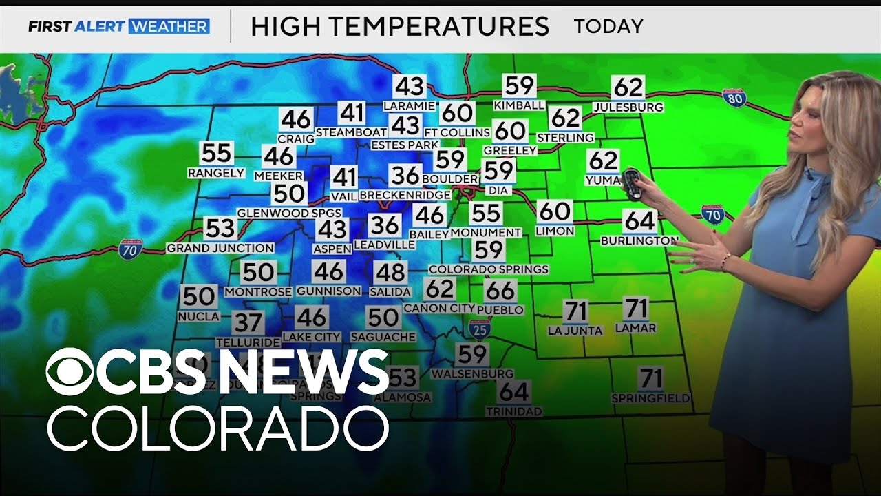 Windy and dry in Denver, waiting for late week moisture chances
