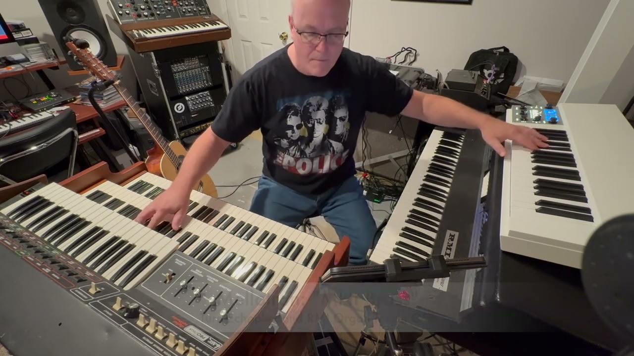Supper's Ready (Seconds Out version) by Genesis - Tony Banks keyboard & guitar tutorial/cover