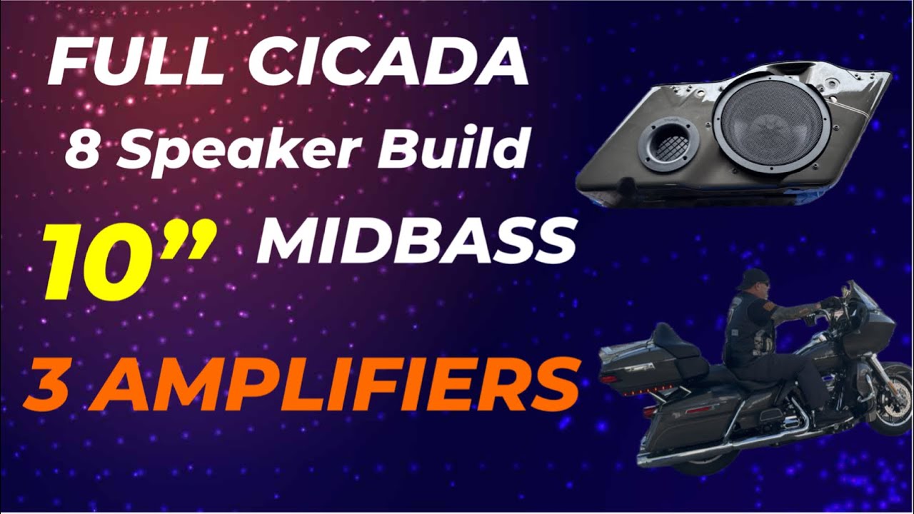 2018 Road Glide 8 speaker with 10”