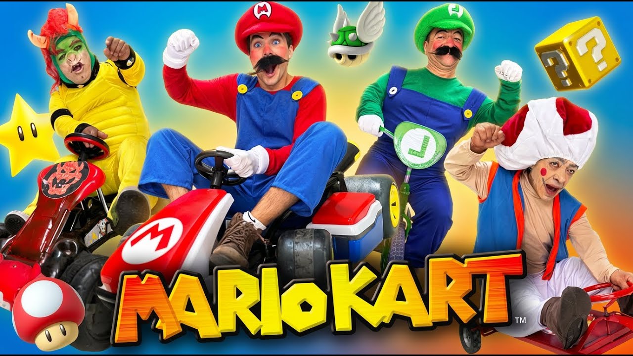 MARIO KART EN LA VIDA REAL !! / Memo Aponte
