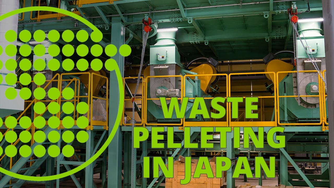 Waste Recycling in Japan: Pelleting - MIIKE x SALMATEC