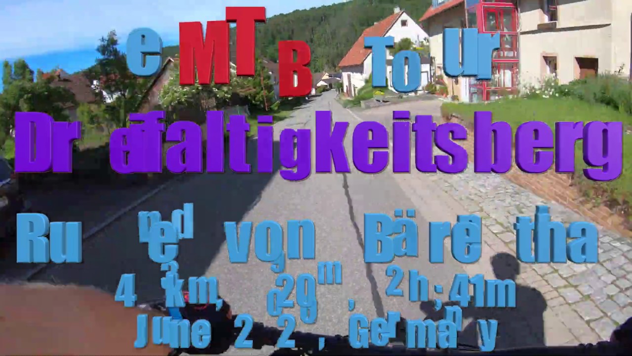 Time Warp -= eMTB Dreifaltigkeitsberg =- Drachenflieger Runde von B&auml;renthal - M&uuml;hlheim - Spaichingen