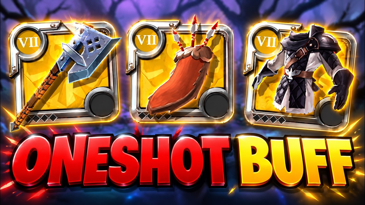 The *Oneshot* Great Axe Buff Is Out of Control! 🪓🔥| Albion Online