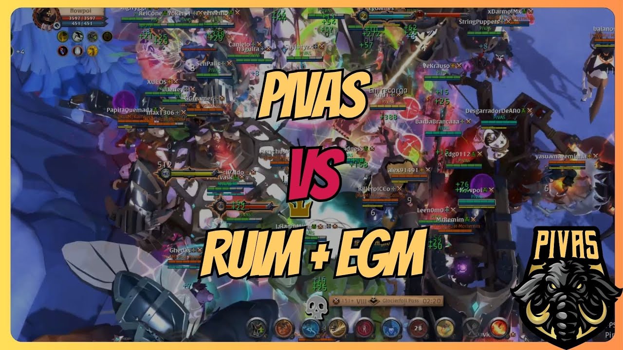 POV REALMBREAKER | PIVAS vs RUIM + EGM | ALBION ZVZ