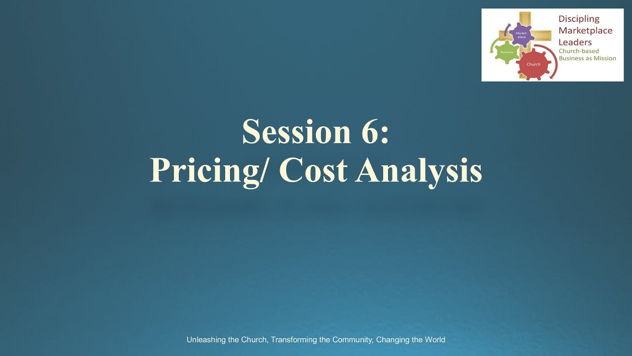 DML SME Session 6   Pricing   video