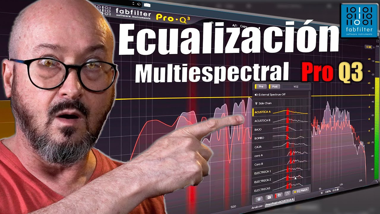 FAB FILTER Pro Q3 EQ AVANZADA evitar ENMASCARAMIENTO