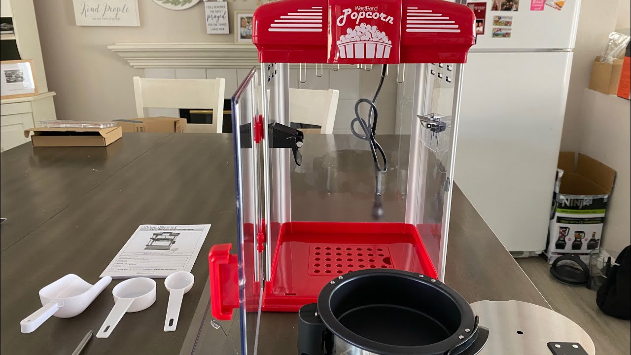 How to assemble tutorial for WestBend 4qt Movie Theater Popcorn Machine Fast ,Safe and Easy